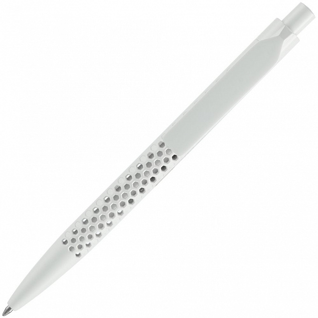 Ручка шариковая Prodir QS40 PMP-P Air, белая с логотипом в Волгограде заказать по выгодной цене в кибермаркете AvroraStore