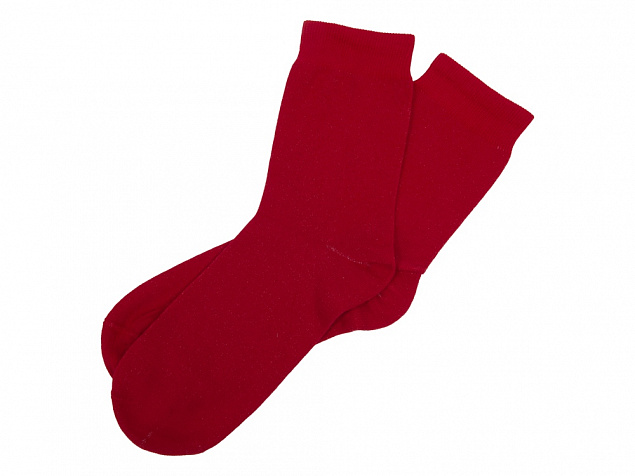 Носки однотонные «Socks» женские с логотипом в Волгограде заказать по выгодной цене в кибермаркете AvroraStore