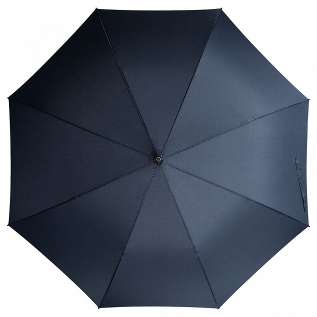 Зонт-трость Classic, темно-синий с логотипом в Волгограде заказать по выгодной цене в кибермаркете AvroraStore