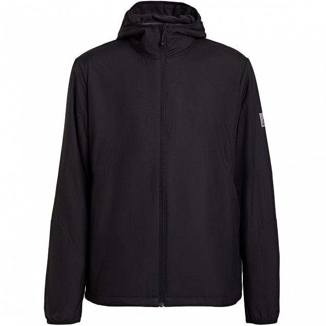 Куртка мужская Outdoor Fleece Lined Jacket, черная с логотипом в Волгограде заказать по выгодной цене в кибермаркете AvroraStore