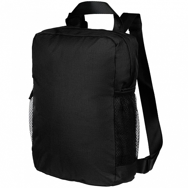 Рюкзак Packmate Sides, черный с логотипом в Волгограде заказать по выгодной цене в кибермаркете AvroraStore