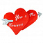Декоративная подушка You And Me Forever с логотипом в Волгограде заказать по выгодной цене в кибермаркете AvroraStore