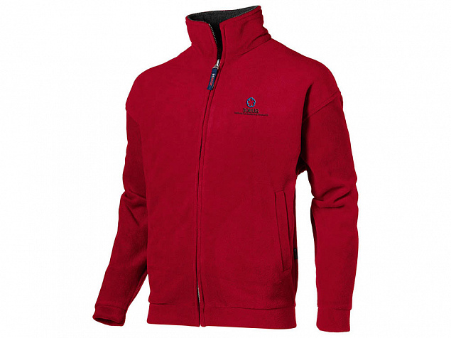 Куртка флисовая "Nashville" мужская с логотипом в Волгограде заказать по выгодной цене в кибермаркете AvroraStore