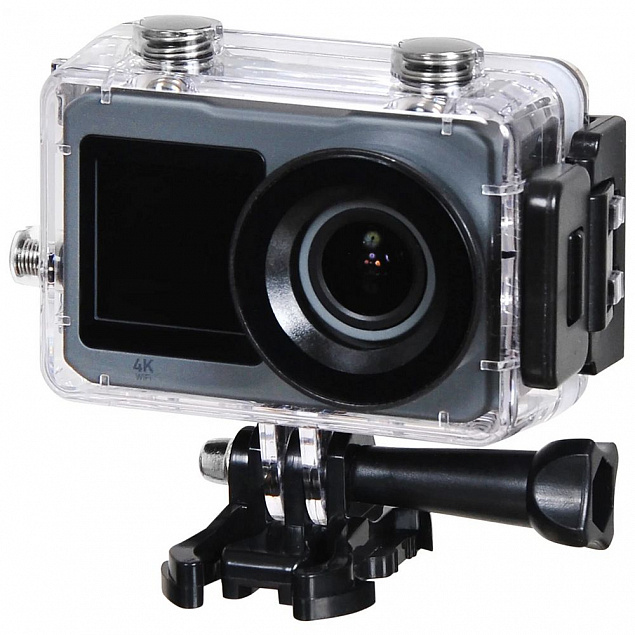 Экшн-камера Digma DiCam 520, серый с логотипом в Волгограде заказать по выгодной цене в кибермаркете AvroraStore