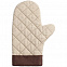 Прихватка-рукавица Keep Palms, бежевая с логотипом в Волгограде заказать по выгодной цене в кибермаркете AvroraStore