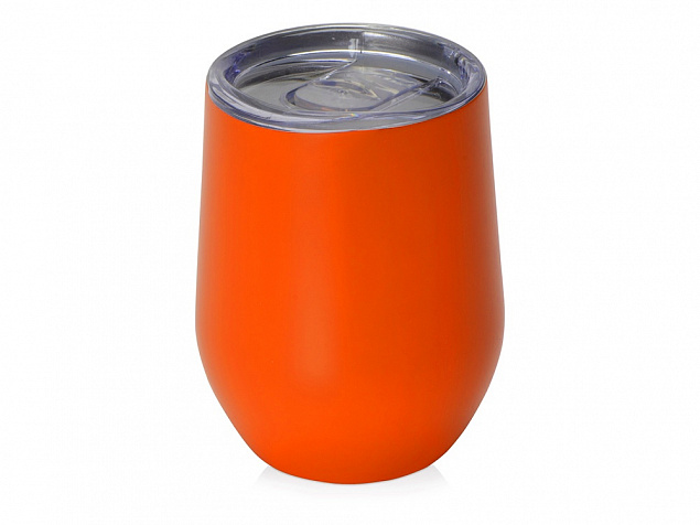 Вакуумная термокружка Sense, оранжевый с логотипом в Волгограде заказать по выгодной цене в кибермаркете AvroraStore