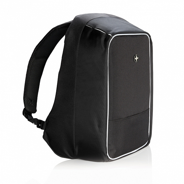 Рюкзак для ноутбука Swiss Peak с защитой от карманников с логотипом в Волгограде заказать по выгодной цене в кибермаркете AvroraStore