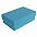 Коробка картонная, "COLOR" 11,5*6*17 см; голубой с логотипом в Волгограде заказать по выгодной цене в кибермаркете AvroraStore