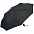 Зонт складной ARE-AOC, черный с логотипом в Волгограде заказать по выгодной цене в кибермаркете AvroraStore