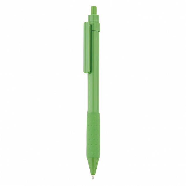 Ручка X2, зеленый с логотипом в Волгограде заказать по выгодной цене в кибермаркете AvroraStore