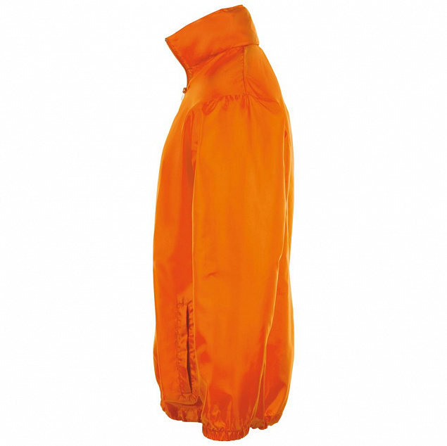 Ветровка унисекс SHIFT, оранжевая с логотипом в Волгограде заказать по выгодной цене в кибермаркете AvroraStore