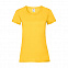 Футболка "Lady-Fit Valueweight T", солнечно-желтый_L, 100% хлопок, 165 г/м2 с логотипом в Волгограде заказать по выгодной цене в кибермаркете AvroraStore