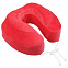 Подушка под шею для путешествий Cabeau Evolution, красная с логотипом в Волгограде заказать по выгодной цене в кибермаркете AvroraStore