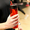 Пластиковая бутылка Mystik - Красный PP с логотипом в Волгограде заказать по выгодной цене в кибермаркете AvroraStore